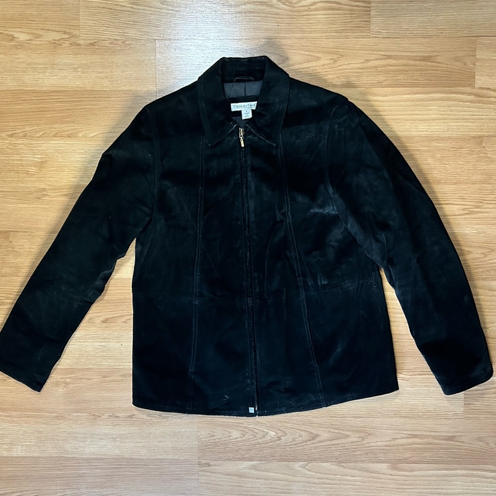 Coldwater Creek Vintage Suede Leather Jacket